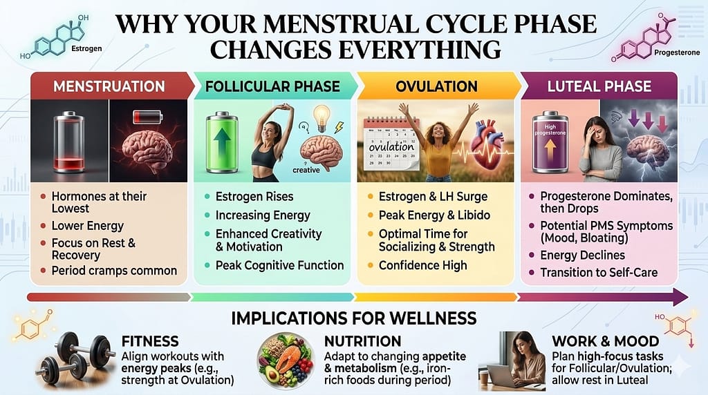 Why Your Menstrual Cycle Phase Changes Everything