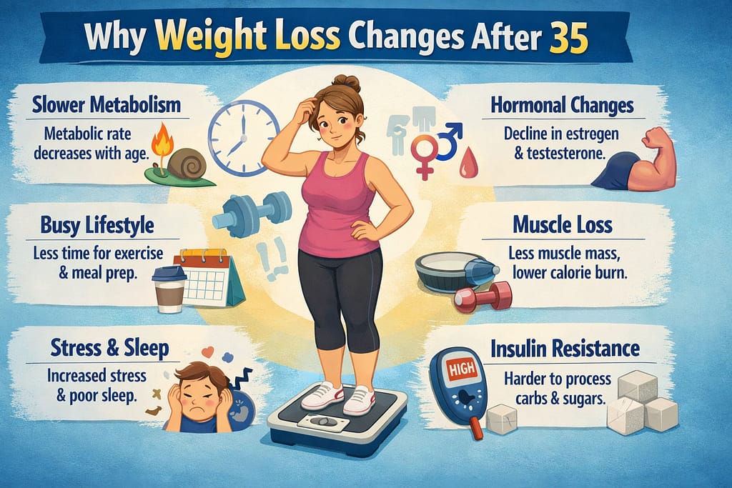 Why Weight Loss Changes After 35