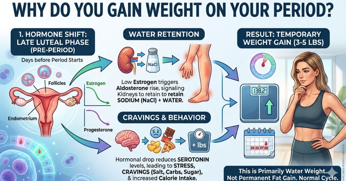 Why Do You Gain Weight on Your Period? The Real Hormonal Explanation