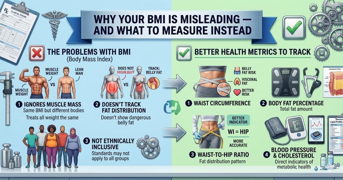 Why Your BMI Is Misleading — And What to Measure Instead