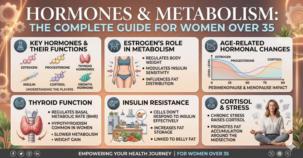 How Hormones Affect Metabolism — The Complete Guide for Women Over 35