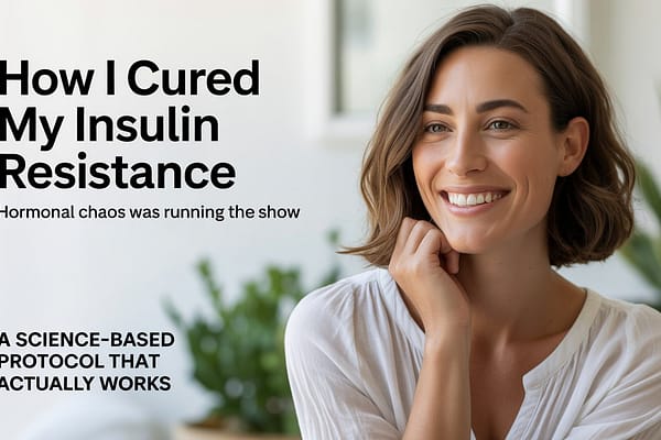 How I Cured My Insulin Resistance — Hormonal Chaos Was Running the Show — A Science-Based Protocol That Actually Works