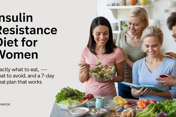Insulin Resistance Diet for Women — Exactly What to Eat, What to Avoid, and a 7-Day Meal Plan That Works
