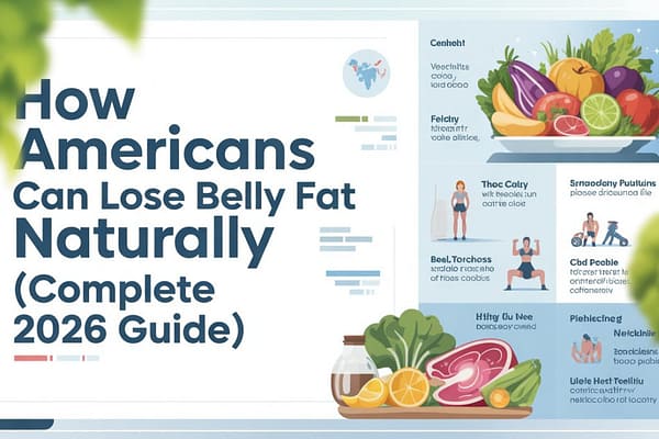 How Americans Can Lose Belly Fat Naturally (Complete 2026 Guide)
