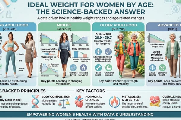 What Is the Ideal Weight for Women by Age? The Science-Backed Answer