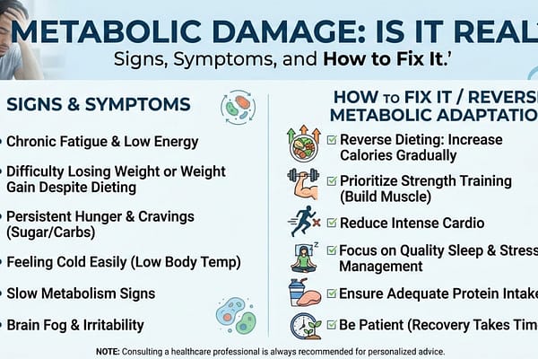 Metabolic Damage: Is It Real? Signs, Symptoms, and How to Fix It