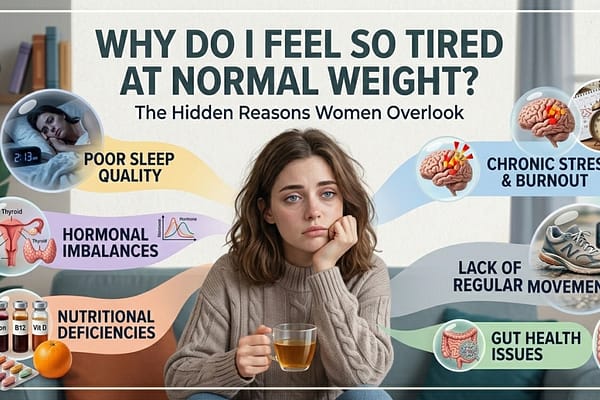 Why Do I Feel So Tired at Normal Weight? The Hidden Reasons Women Overlook