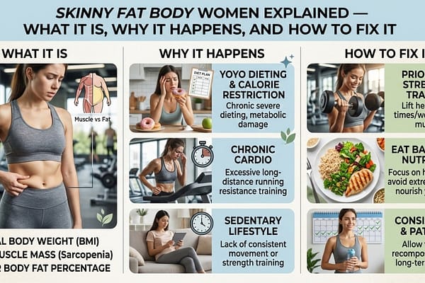 Skinny Fat Body: What It Is, Why It Happens, and How to Fix It