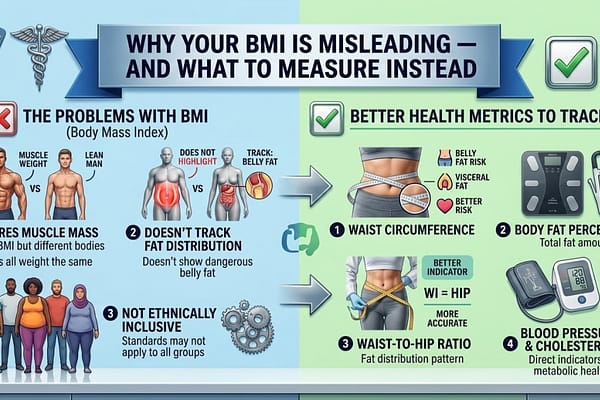 Why Your BMI Is Misleading — And What to Measure Instead