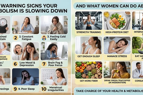 10 Warning Signs Your Metabolism Is Slowing Down — And What Women Can Do About It