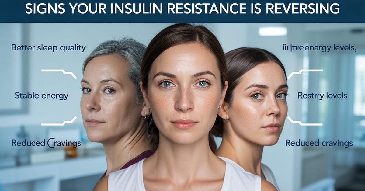 Signs Your Insulin Resistance Is Reversing — The Changes Most Women Miss in the First 12 Weeks