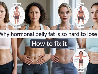 Why Hormonal Belly Fat Is So Hard to Lose — And How to Fix It