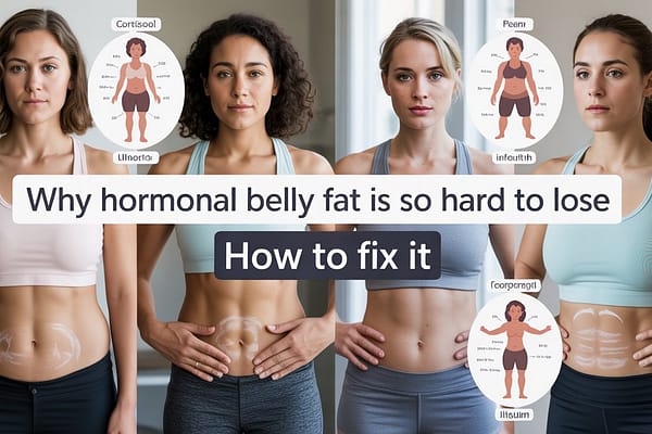 Why Hormonal Belly Fat Is So Hard to Lose — And How to Fix It
